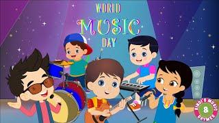 World Music Day 2023 | Kids Song | Rhymes for children | Bindi's Music & Rhymes