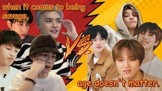 when nct's maknaes forget there's older members (rip hyung line)