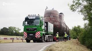 U17 submarine - Heavy Transport of the Year with SCHEUERLE InterCombi