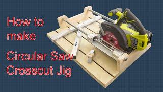 Circular Saw Crosscut Jig | Circular Saw Slide Guide