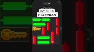 Key 01! 21September how to solve mini game PUZZLE in hamster Kombat (100%) !!21September mini game