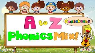 The Alphabet /A to Z Phonics Mix! / 26 Letters