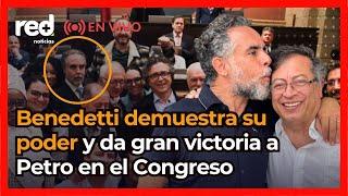 Armando Benedetti responde a Gustavo Petro: Logra la aprobación de la reforma a la salud en Colombia