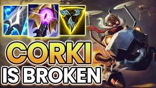 HOW TO PLAY CORKI MID LIKE A PRO | WILD RIFT CORKI | WILD RIFT RANK CLIMB IN SEASON 14 | BEST BUILDS