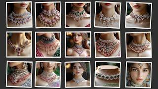 Stunning Party Wear Necklace Collection  A Must-See!  Latest Stone Necklace Designs