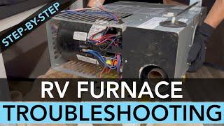 RV Furnace Troubleshooting & Sail Switch Replacement