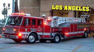 [️HOLLYWOOD Emergency Compilation] - LOS ANGELES FIRE & Police Department responding!