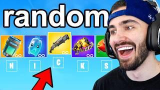 I Got 100 Players To Compete in the RANDOM Loot Challenge! (Fortnite Chapter 6)