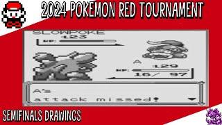 2024 Pokemon Red Any% Glitchless No IT Tournament Semifinals Drawing