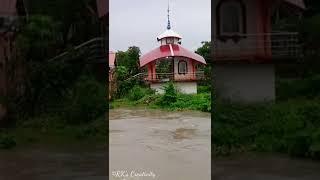 Bilasipara Shiv Mandir | Flood Situation | First Short of Our Channel #bilasipara #assamfloodnews