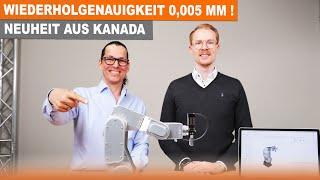 Der genaueste Knickarmroboter der Welt ?! Vorstellung des MECA500 | Der Roboterkanal