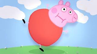 PEPPA BECOMES A BUBBLE