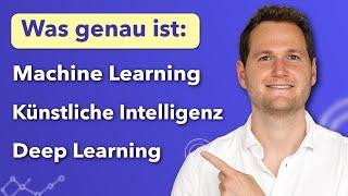 Unterschied erklärt: KI / Machine Learning / Deep Learning / Data Science