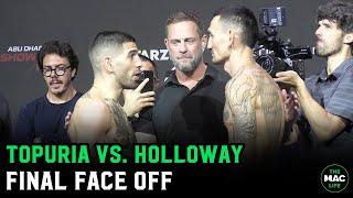 Ilia Topuria vs. Max Holloway Final Face Off | UFC 308