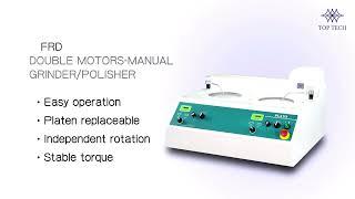 шлифовально-полировальный станок (Metallographic Grinder & Polisher Sample Preparation) E-FRD