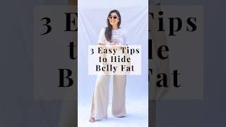 3 Easy Tips to Hide Belly Fat  | How to look slim and curvy  #fashion #shorts #viral #style #new