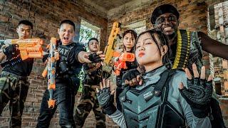 LTT Game Nerf War : Patrol Police SEAL X Nerf Guns Fight Mr Zero Police Ambush Street Criminals