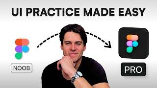 The EASIEST way to get better at UI design in Figma