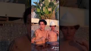 CHASE HUDSON WITH Charli D'Amelio Caught in POOL! | Hype House |