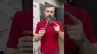 Как подключить аксиальные фитинги для подключения радиаторов к клапану? #shorts