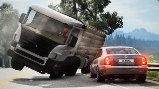 BeamNG Drive - Realistic Car Crashes #14