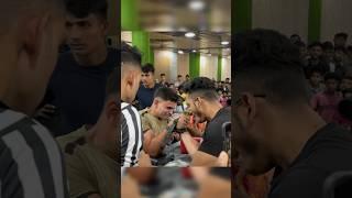 Ajay Chaudhary Activates Beast Mode ️‍|Team The Brother’s Gym  #armwrestling #shredded_dheeraj