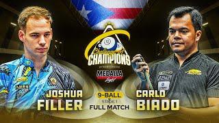 FILLER vs BIADO - 9-Ball Challenge of Champions