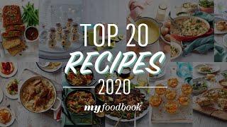 The best dinner and dessert recipes from 2020 featured on myfoodbook!