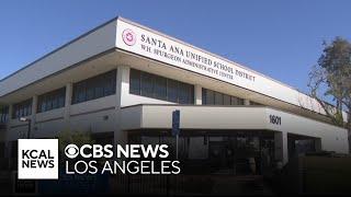 Hundreds of Santa Ana Unified School District employees could be facing layoffs