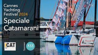 Catamaranes especiales en el Festival Náutico de Cannes 2024