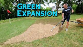 Expanding My Back Yard Putting Green | Part 1