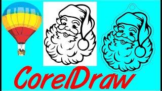 Corel Draw Tips & Tricks Santa Ornament