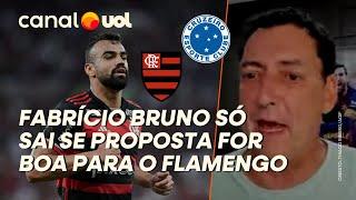 FABRÍCIO BRUNO IRÁ PARA O CRUZEIRO? PVC TRAZ DETALHES DO LADO DO FLAMENGO DA NEGOCIAÇÃO