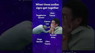 The vibe is different with these zodiac pairs  #astrology #zodiac #viral #shorts