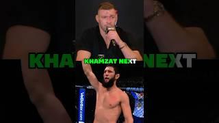 Du Plessis CONFIRMS Khamzat is NEXT SHOT