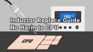 How to Remove the Inductors Next to the CPU | Motherboard Repair Lesson