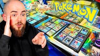 FLEA MARKETS ARE WILD! So many Pokémon cards...