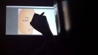 Digital face painting | haneen ahmed