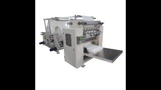 4 lines edge embossing automatic facial tissue paper making machine