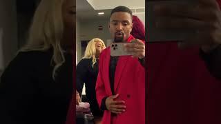 Backstage at Apollo Theater before I hit the stage!  #vontae #apollotheater #fashion