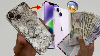 How i Restore Broken iPhone 14 Underwater For A Long Time ! iPhone 11 Back Class Replacement