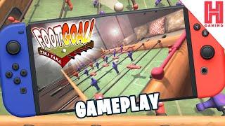 FootGoal! Tiki Taka Switch Gameplay - Table Football