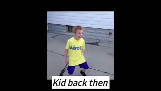 kid getting hit by basketball back then and now