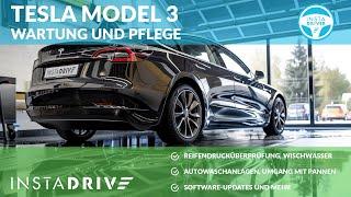 Tesla Model 3 Wartung und Pflege - Tesla Kurzeinleitung INSTADRIVE