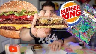 Five Guys Burger & Fries, Stuffed Chocolate Bars, Sweets & More Mukbang Cheat Day! 