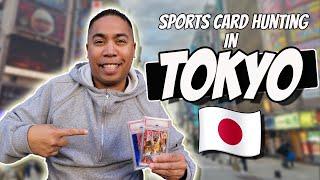 Sports Card Hunting in Tokyo Japan! Visiting Mint Card Shops! Huge KOBE BRYANT Rookie Cards!