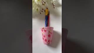 Cherry Delight: Art on a Mud Teacup  #shorts #yt #ytshort #art #diy #diycraft #tea #mudpots #ig