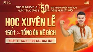 [Vật Lí 12 - Học Xuyên Lễ] 1501 Câu Lý Thuyết Tổng Ôn Về Đích - Ngày 1 - Ca 2 | Thầy VNA