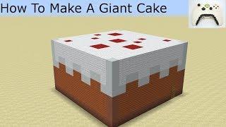 Giant Cake Minecraft Tutorial