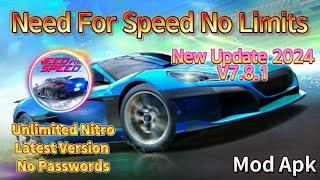 Need For Speed No Limits Mod Apk 7.8.1 Unlimited Nitro 2024 Update!